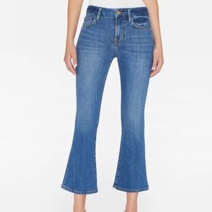 Frame Le Crop Mini Bootcut Jeans in Poe